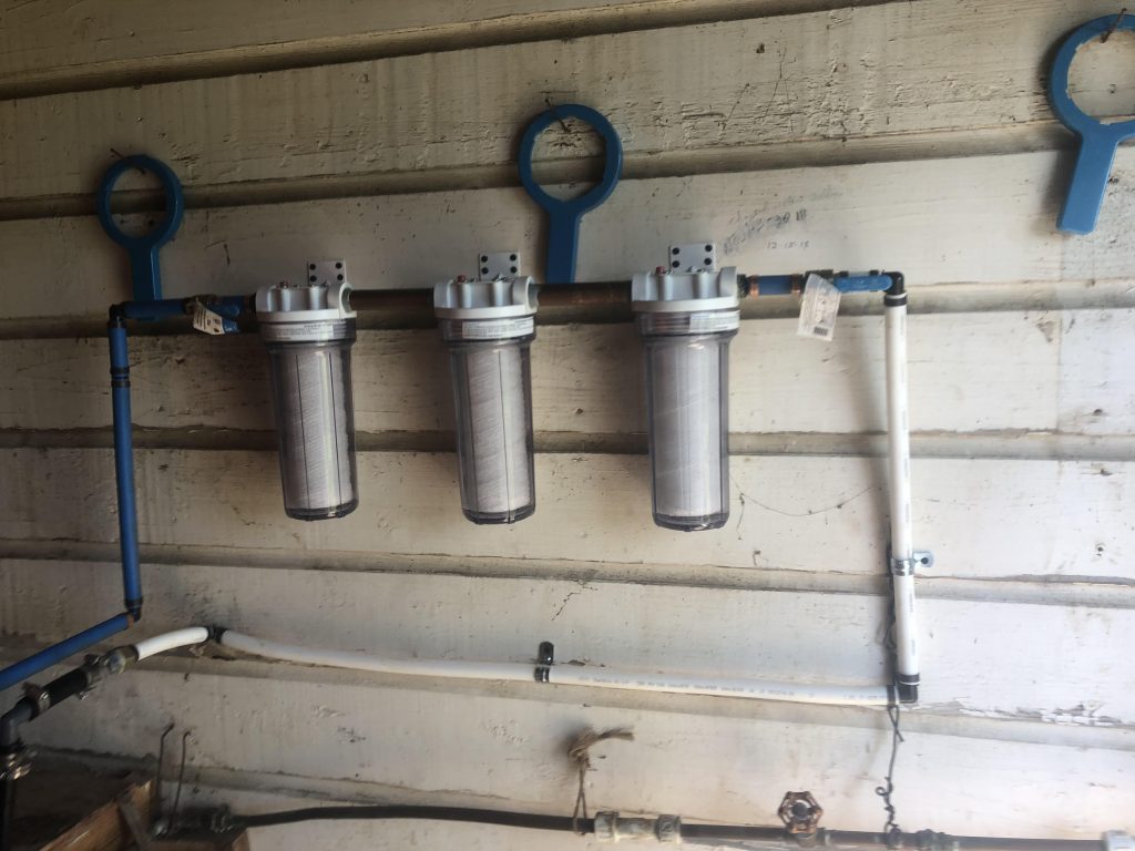 Water Filtration Installation Service inline system